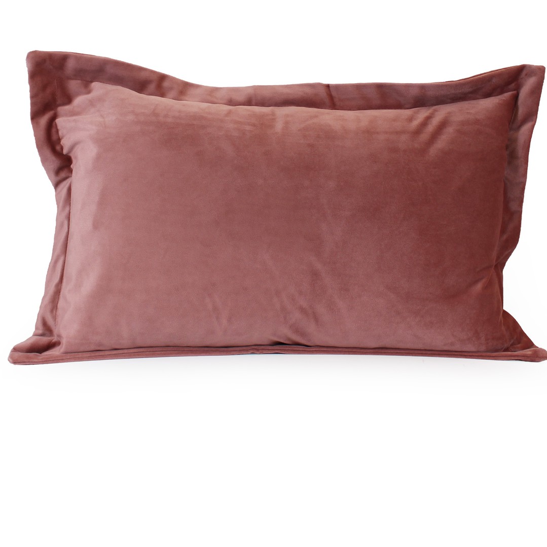 NZ Merchants - Edens - Savoy Cushion - Dusky Pink image 1